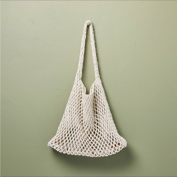Woven Net Market Tote Bag - Hearth & Hand™ with Magnolia - Picture 1 of 6
